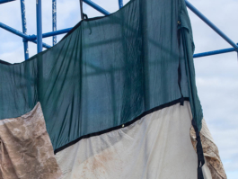 time is no river but a lake in which past, present and future flow into each other. Textile Installation by Marei Loellmann Marei Loellmann