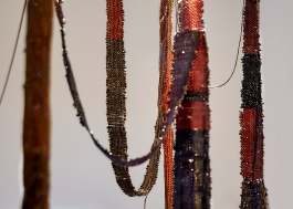 the textile installation 